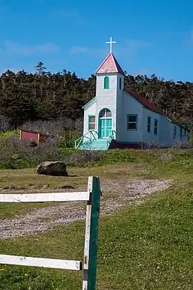 Église du hameau de Langlade.