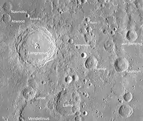 Image illustrative de l'article Langrenus (cratère)