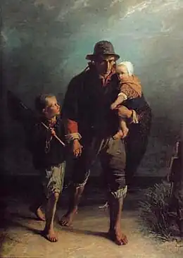 Sur la tombe de la mère (1856)