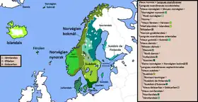 Image illustrative de l’article Langues scandinaves