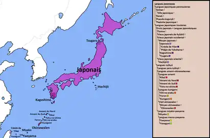 Image illustrative de l’article Langues japoniques insulaires