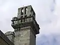 Le clocher décapité de Notre-Dame de Languivoa.