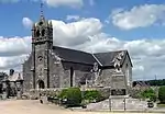 L'église paroissiale Saint-Grégoire, vue extérieure d'ensemble.