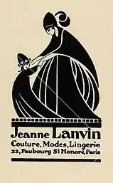 Logo pour Lanvin (1907).