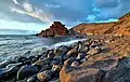 La plage d'El Golfo