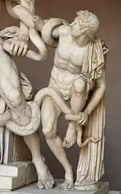 Un des fils de Laocoon.