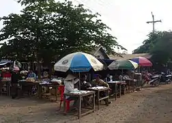 Marché de Paksong