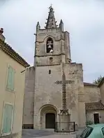 Église Saint-Pierre-aux-Liens de Lapaludtour, clocher