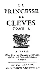 Image illustrative de l’article La Princesse de Clèves