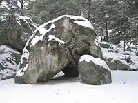 Le rocher de l'Éléphant.