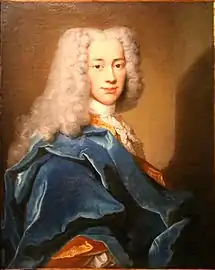 Nicolas de Largillierre,Portrait de gentilhomme (vers 1715)