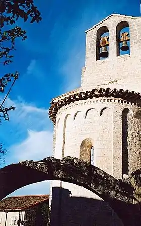 Le chevet de la chapelle Saint-Jean