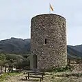 La tour du château (vue nord-ouest).