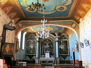 Église Saint-Martin d'Heux, l'interieur