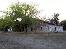 Le bâtiment d'habitation de la métairie d'Hourtan (sept. 2012)