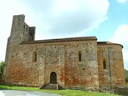 L'église Sainte-Magdeleine.