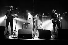 Las Ondas Marteles en concert au Cabaret Sauvage (Paris 19e) le 6 septembre 2009. Photo: Christophe Alary