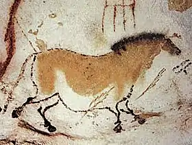 Cheval de la grotte de Lascaux