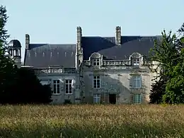 Le château de Lasson, sud.