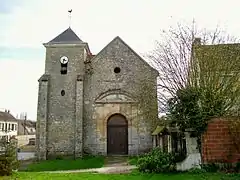 Le portail de l'église.