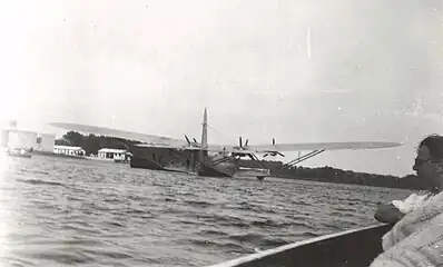 Latécoère 521 sur le lac de Biscarrosse en 1934