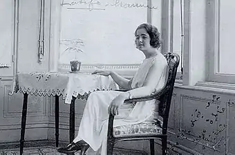 Latife Uşşaki, l'épouse d'Atatürk.