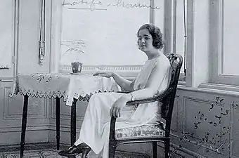 Latife Uşşaki en 1923.