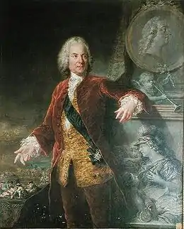 Portrait de Germain Pichault de La Martinière par Latinville.