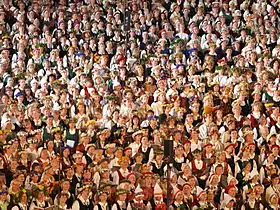 Image illustrative de l’article Célébrations de chants et danses baltes