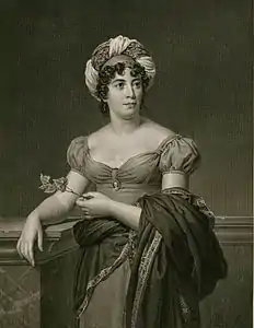 Madame de Staël, d'après François Gérard, Paris, École nationale supérieure des beaux-arts.