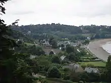 photographgie en couleurs d'un paysage côtier