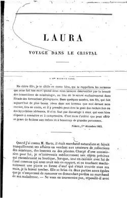 Image illustrative de l’article Laura, voyage dans le cristal