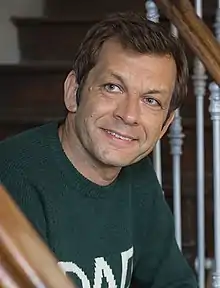 Laurent Mariotte, animateur de télévision et chroniqueur culinaire français.