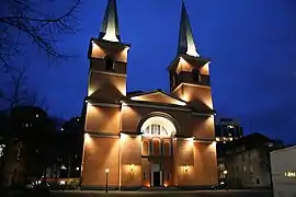 L’église Saint Laurent à Wuppertal.