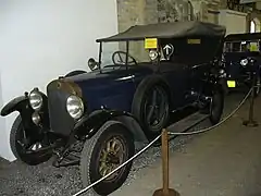 Laurin & KlementUne Škoda 110 (1925 ; musée dopravy, Bratislava).