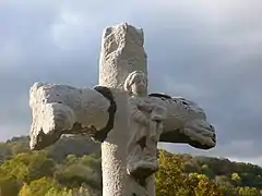 Croix sur la presqu'île.