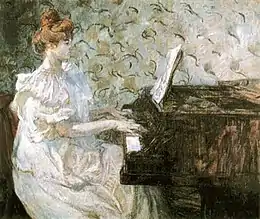 Misia Godebska (1872-1950) par Toulouse-Lautrec