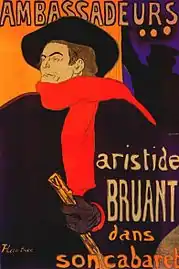 Ambassadeurs Aristide Bruant dans son cabaret (1892).