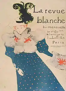 Henri de Toulouse-Lautrec : la revue blanche (1895).
