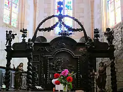 Retable de l'église Saint-Étienne de Lauzun