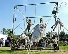 Essertival 2007 : spectacle de la compagnie Osemonde.