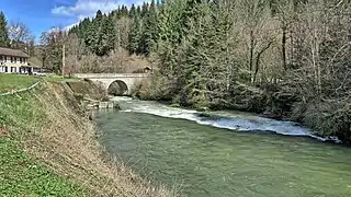 Barrage et pont de l'Engoulot.