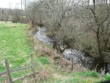 Le Roulet au pont entre entre Goudour et Sarrazac.