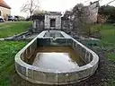 Lavoir-fontaine de la Platière (XVIIIe s), Rue Saint-Souplet