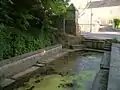 Le lavoir public.