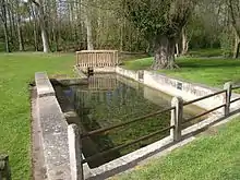 Le lavoir sur le Vey.