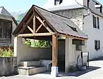 Le lavoir de Marsous en 2017.