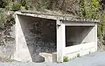 Le lavoir de la chapelle en 2017.