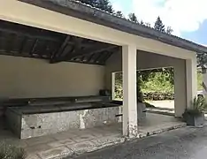 Le lavoir.