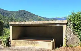 Le lavoir d'Aragnouet.